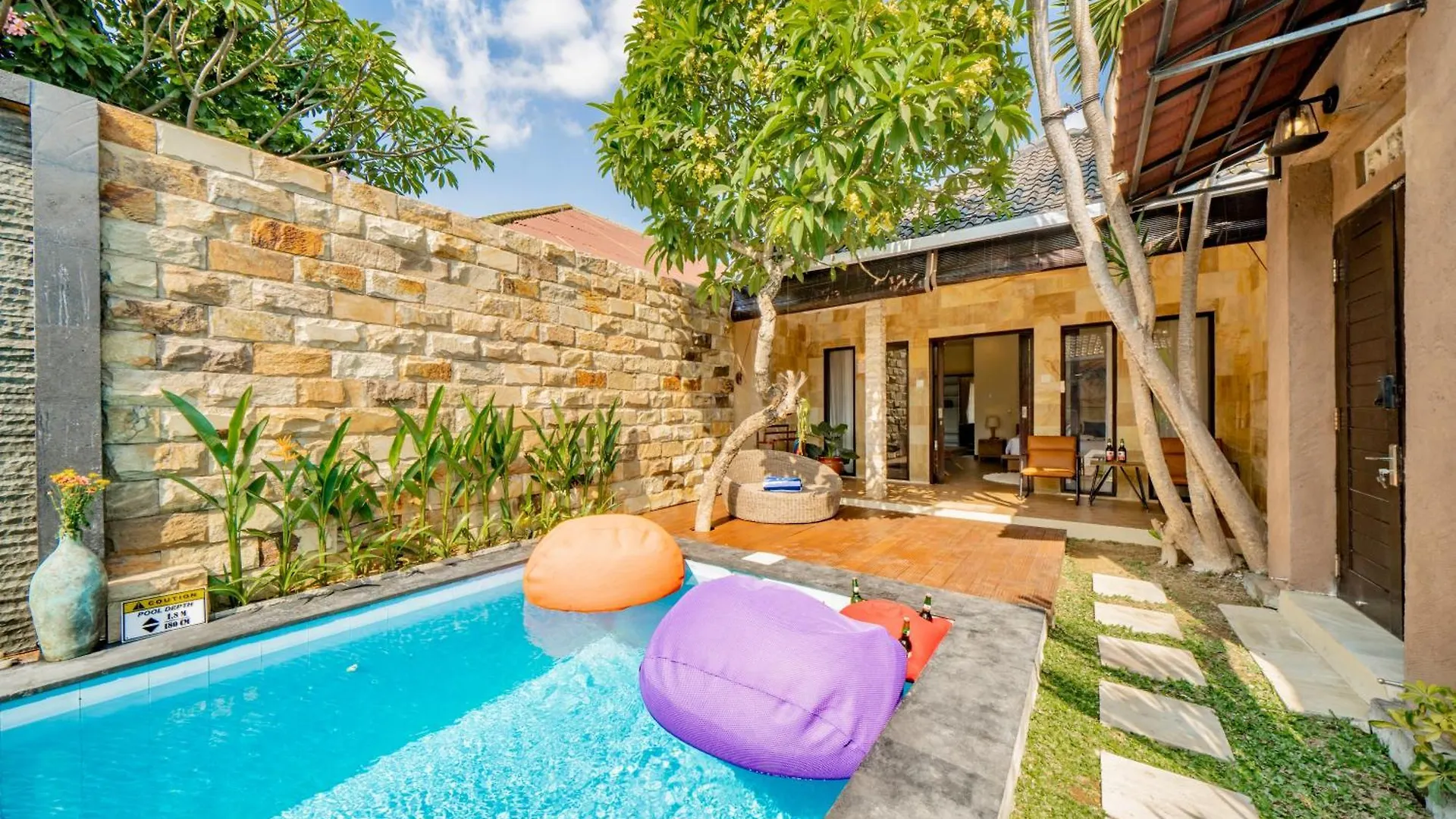 Villa Domino - *New* Luxurious 2Br W/ Pool @Central Seminyak 0*, Seminyak (Bali)
